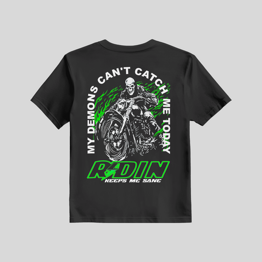 Can't Catch Me  Black tee