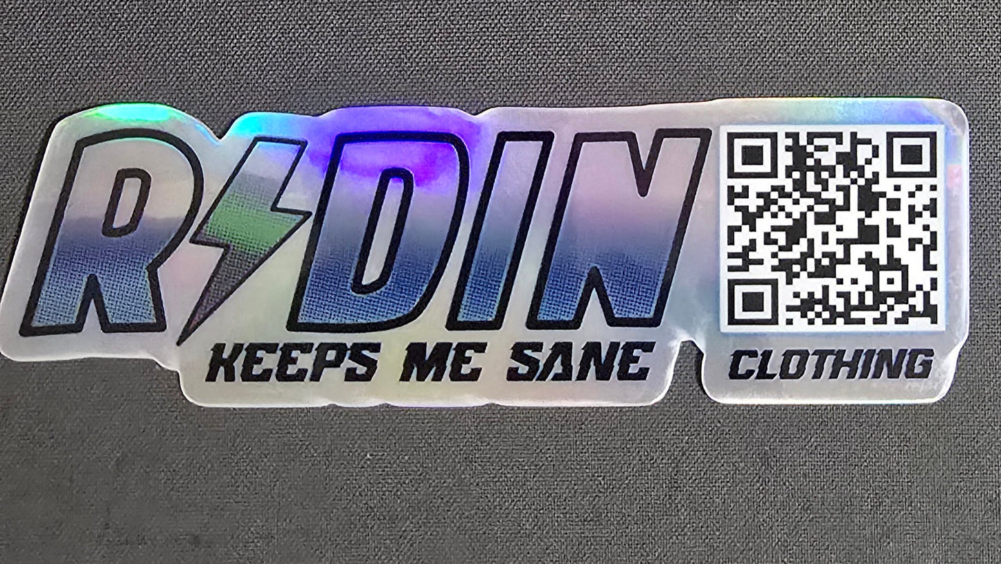 Ridin Sticker